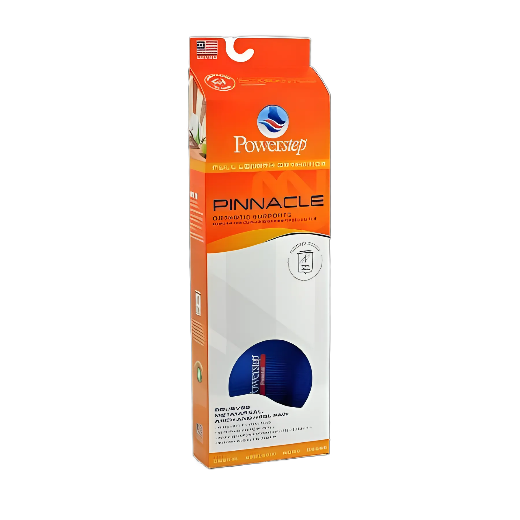 Powerstep Pinnacle Orthotic Inserts Size C - Arch Support