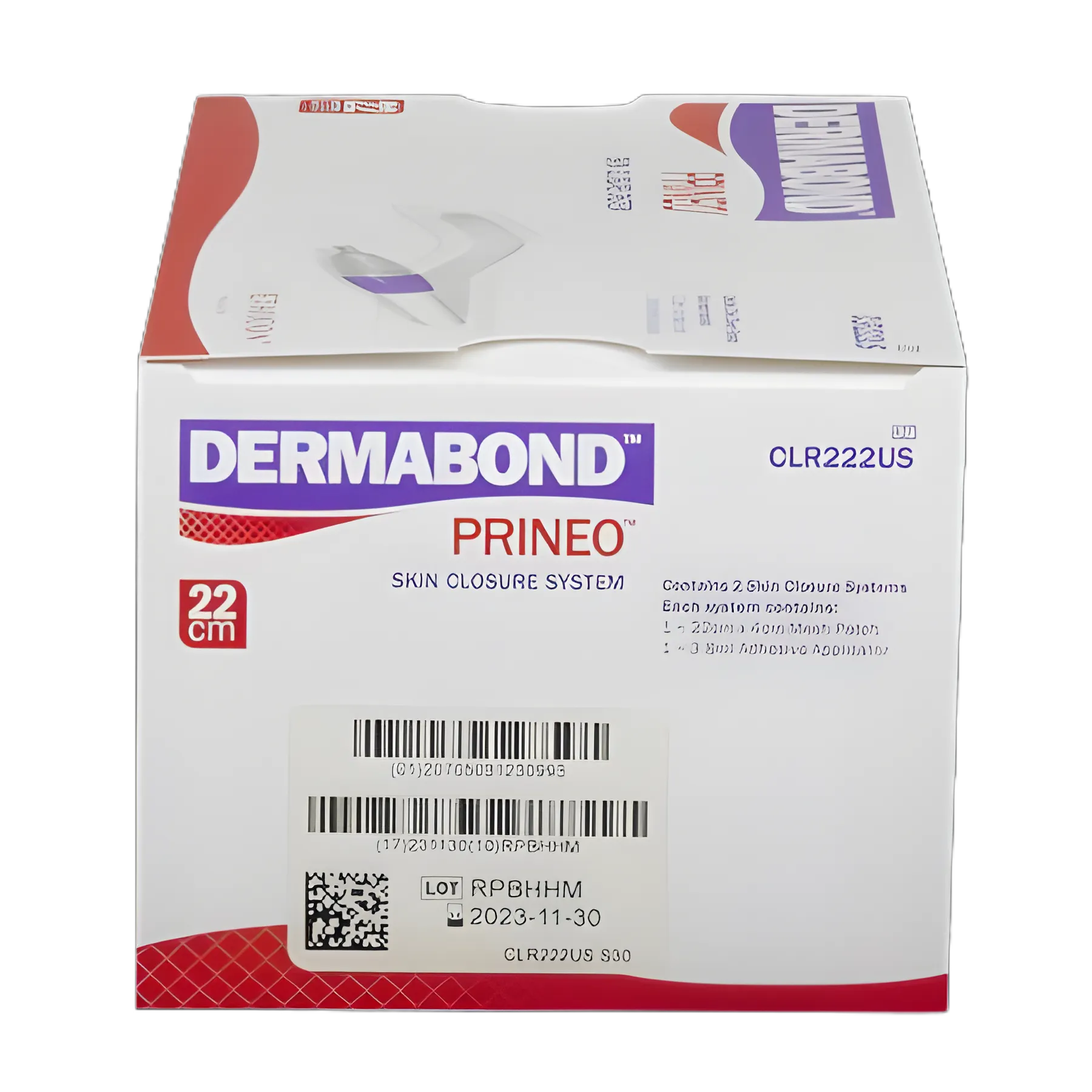 Skin Closure System Dermabond® Prineo® Pen-like Handle 2-Octyl Cyanoacrylate Topical Adhesive / Polyester Mesh Tape Topical Adhesive / Surgical Mesh