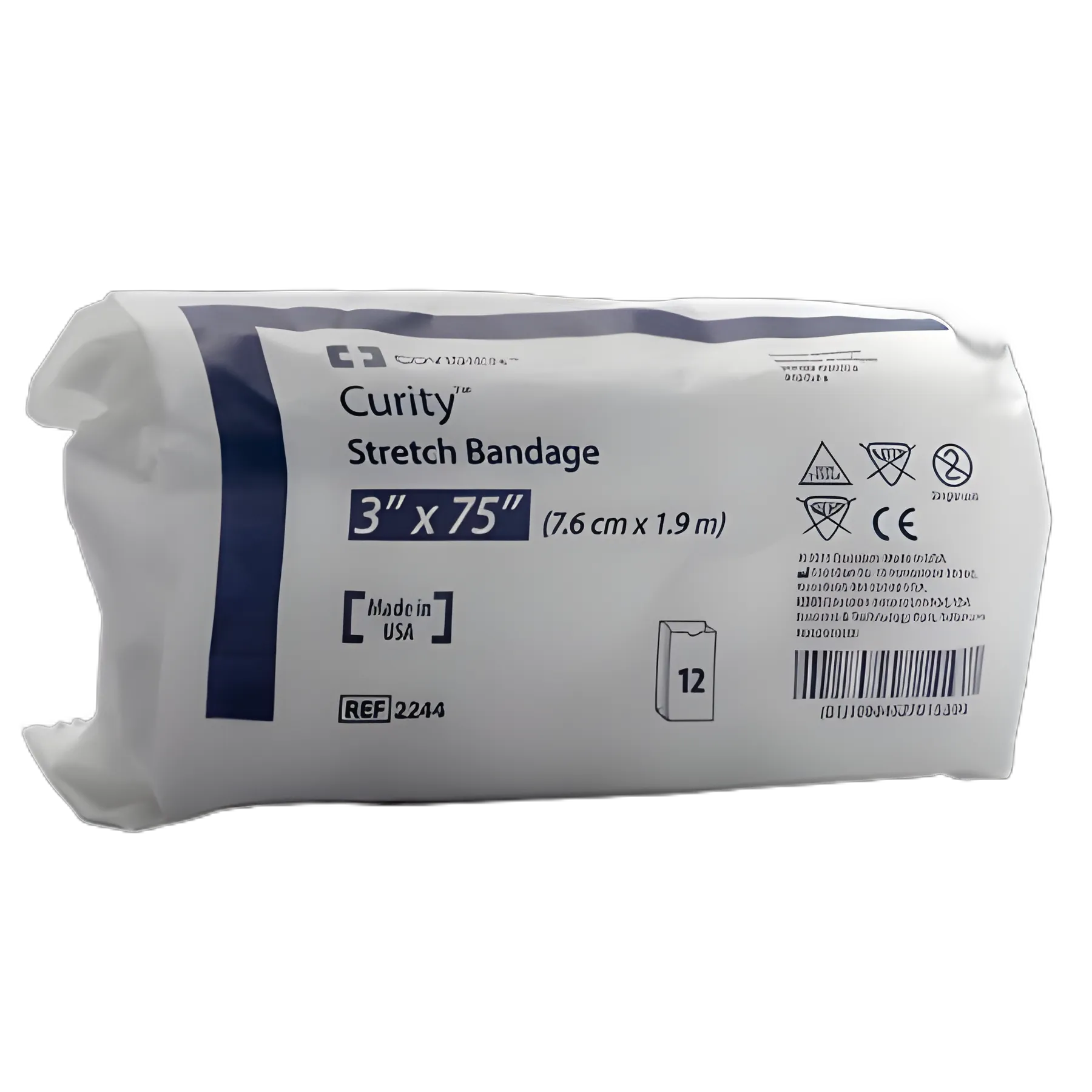 Conforming Bandage Curity™ 3 X 75 Inch 12 per Pack NonSterile 1-Ply Roll Shape