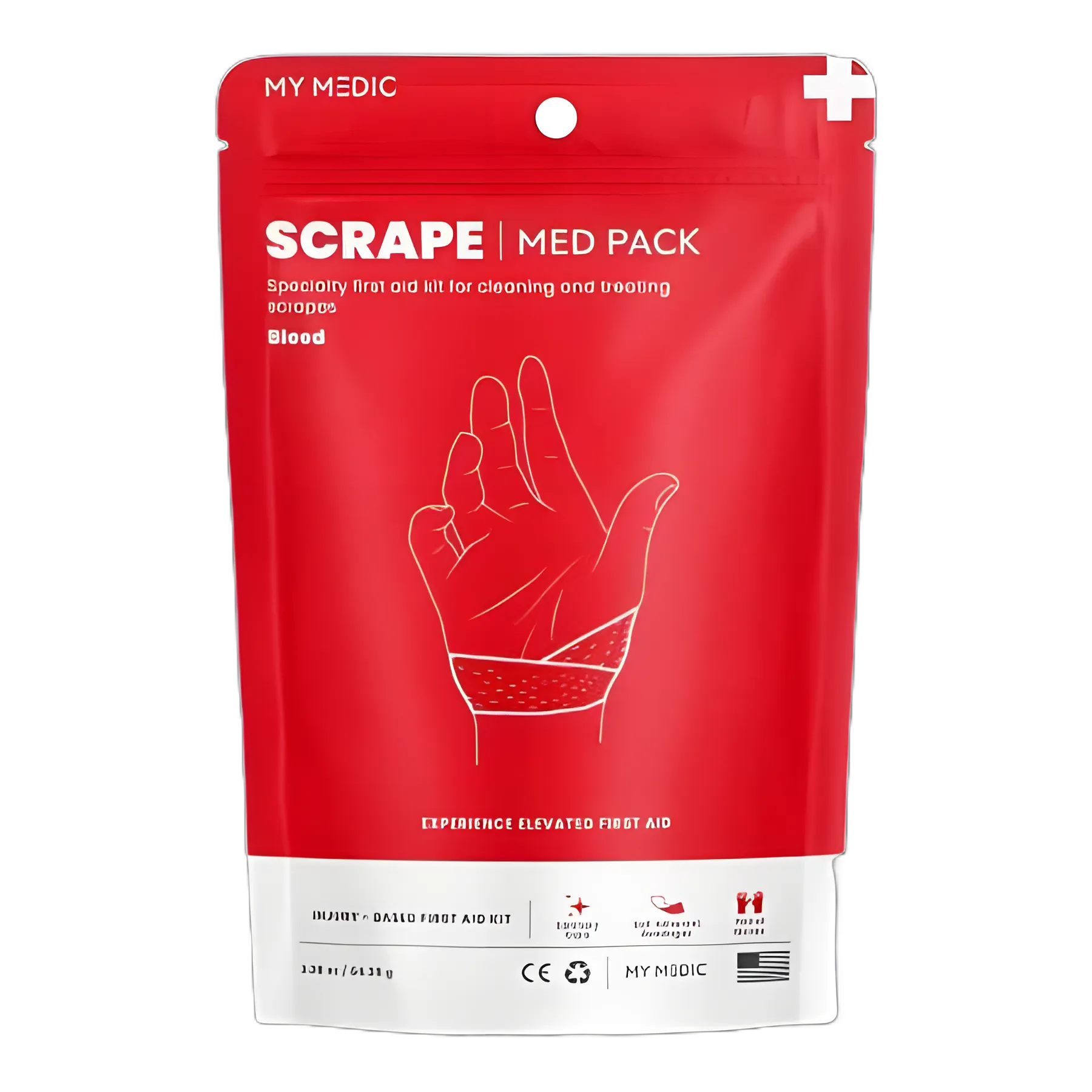 First Aid Medical Pack My Medic™ MED PACKS Scrape Pouch