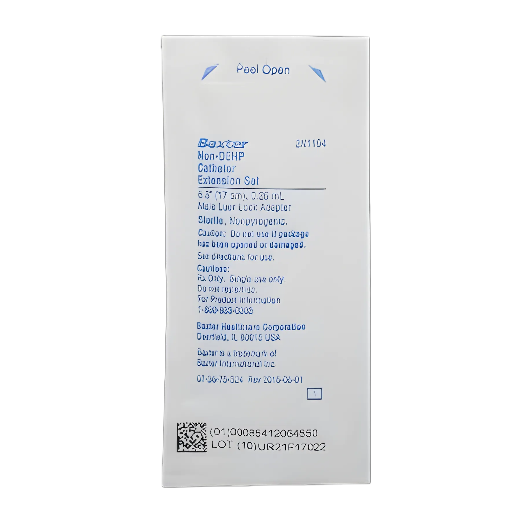 IV Extension Set Micro Bore 6 Inch Tubing Without Filter