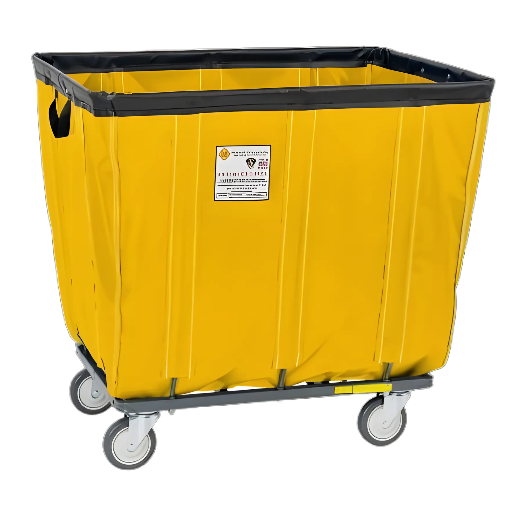Basket Truck with Antimicrobial Liner 500 lb. Weight Capacity Steel 5 Inch Casters