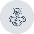 Streamlined Collaboration Icon (Hover)